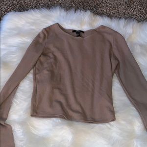 Tan long sleeve shirt